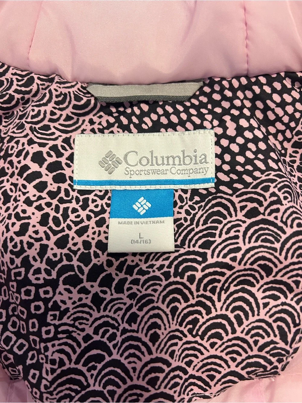 Columbia Horizon Ride youth girl’s winter coat size L 14/16